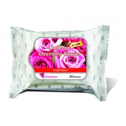 دستمال پاک کننده آرایش گل رز